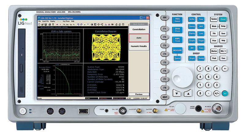Анализатор спектра LIG Nex1 LSA-265