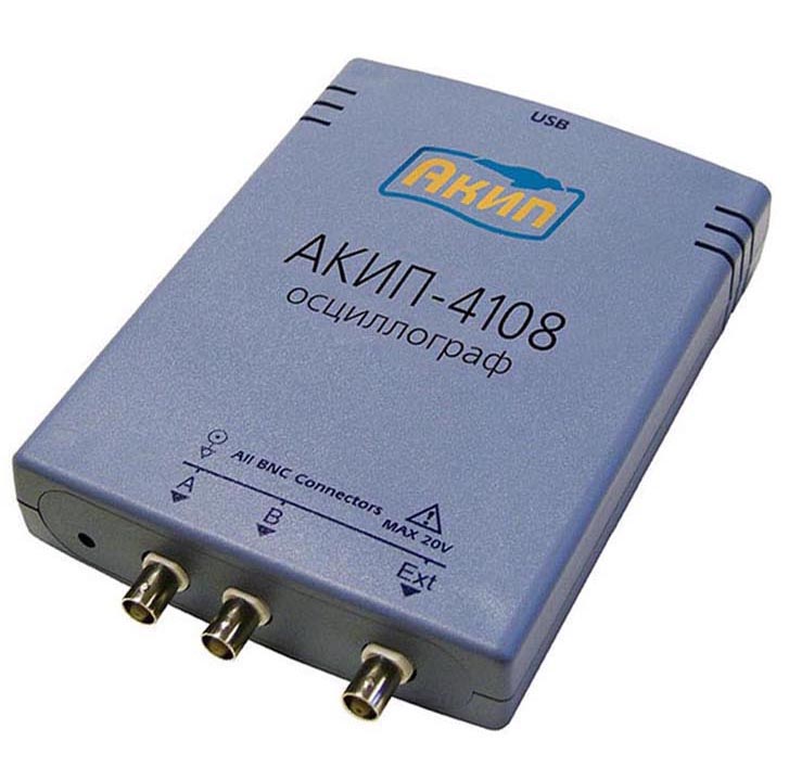 USB осциллограф АКИП-4108