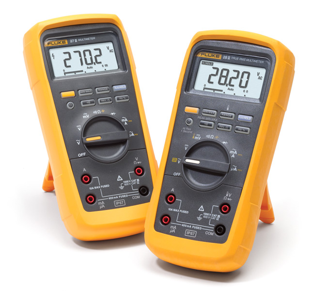 Мультиметры Fluke 27-II, Fluke 28-II