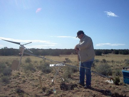 How I home-built an electricity producing Wind turbine