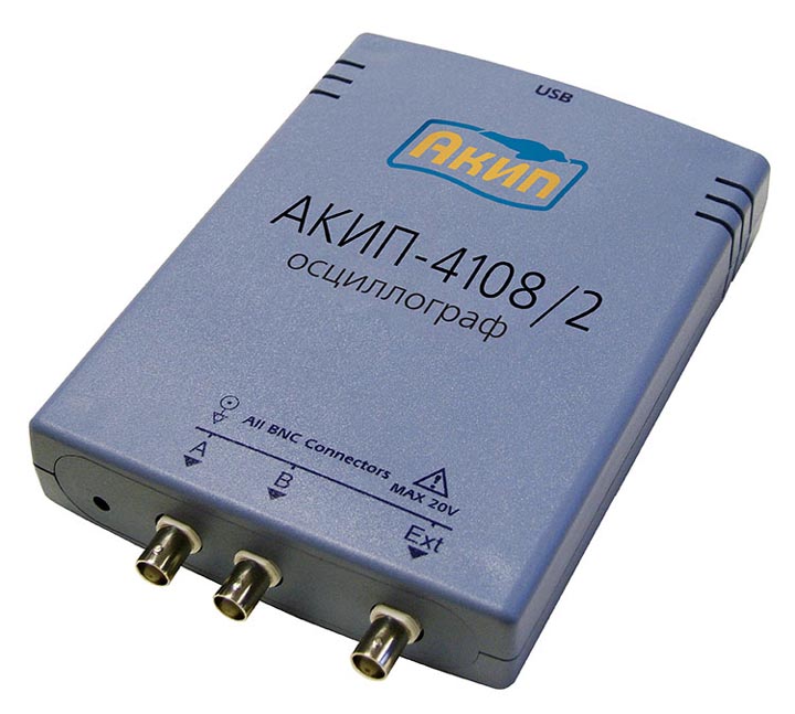 USB осциллограф АКИП-4108/2