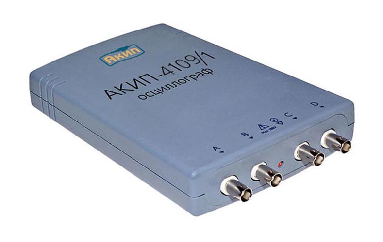 USB осциллограф АКИП-4109/1