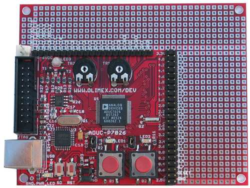 Отладочная плата ADuC-P7026