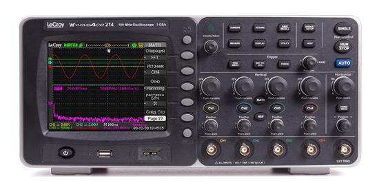 Внешний вид осциллографа LeCroy WaveAce 214