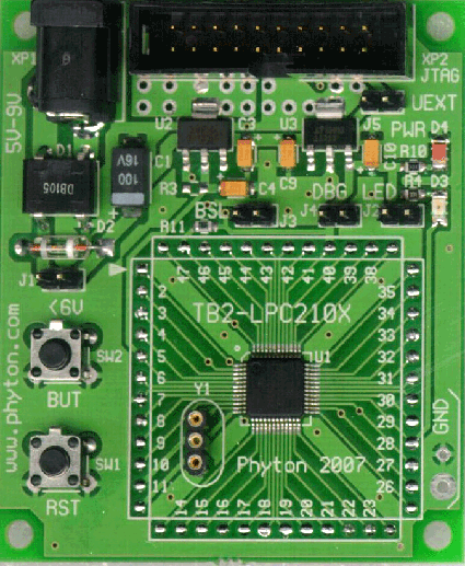 Тестовая плата Фитон TB2-LPC210X