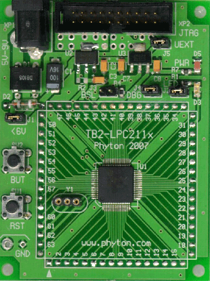 Тестовая плата TB2-LPC211х