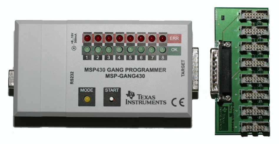 Texas
Instruments MSP-GANG430