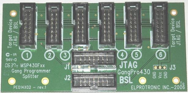 USB-MSP430-FPA-GANG: GangSplitter