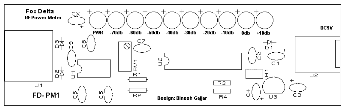 Silk Snap of the RF Meter