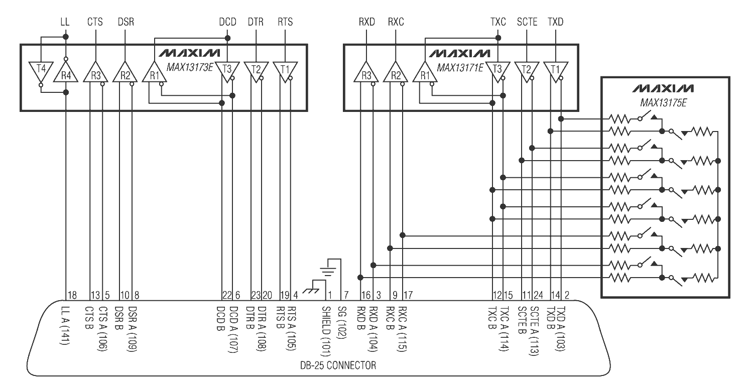 MAX13171E/MAX13173E/MAX13175E 