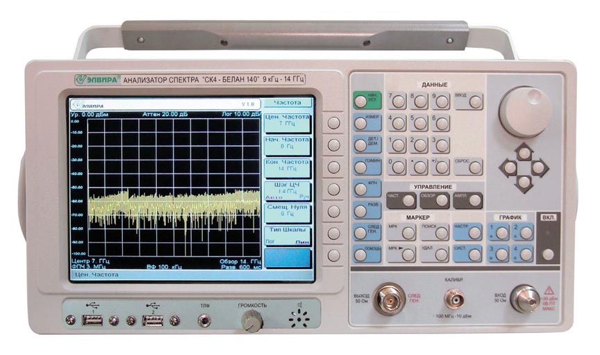 Анализатор спектра Элвира СК4-БЕЛАН 140