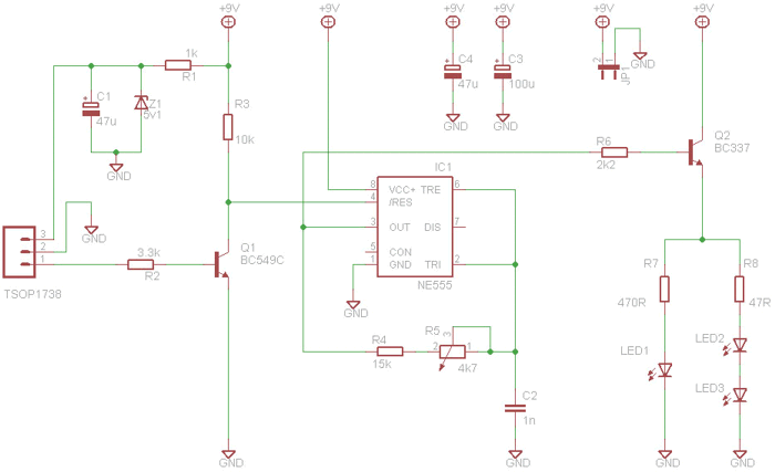 IR remote extender