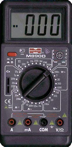 Мультиметр Mastech M890D