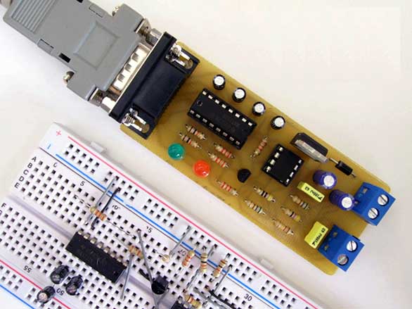 RS232 - RS485 Converter with Automatic RX - TX Control