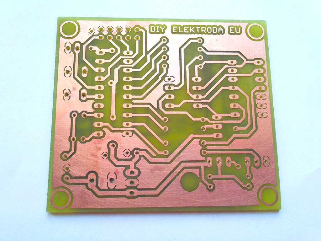 Printed Circuit Board (PCB) ATtiny fusebit doctor (HVSP)