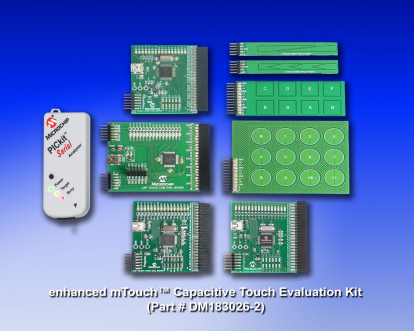 Microchip  mTouch Cap Touch Evaluation Kit DM183026-2