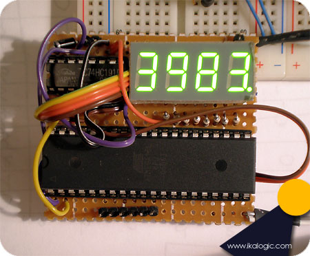 Frequency meter on ATmega16