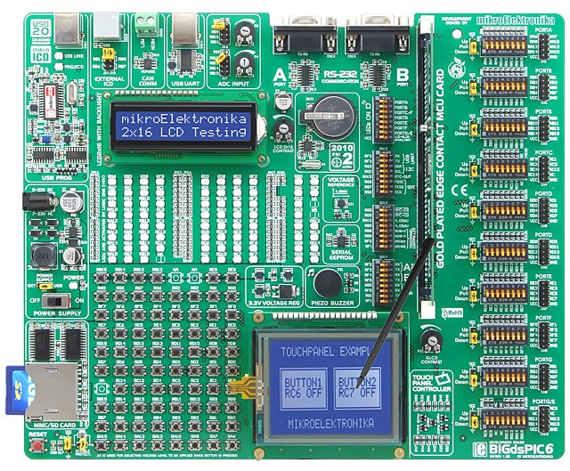 mikroElektronika BIGdsPIC6