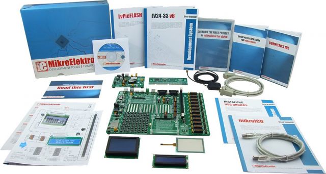 MikroElektronika: Easy GPS Kit 1 – PIC24/dsPIC33, Easy GPS Kit 2 – PIC24/dsPIC33, Easy GPS Kit 3 – PIC24/dsPIC33