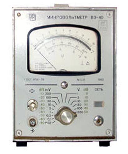 Микровольтметр Пунане-Рэт В3-40