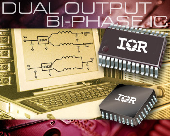 IR3621M IR3621F двухфазный ШИМ-контроллер/драйвер