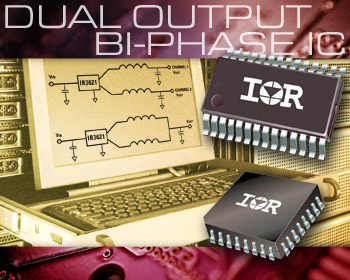 IR3621M IR3621F voltage-mode dual output bi-phase synchronous buck controller-driver ICs