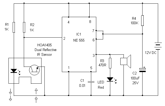 Motion detector alarm