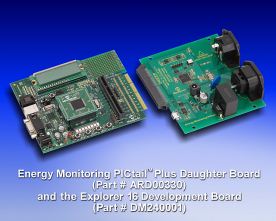 Microchip: ARD00330 and Explorer 16 (DM240001)