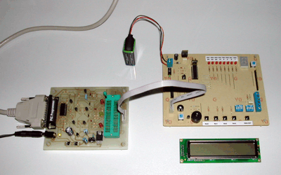 PlayPIC - учебная плата с микроконтроллером PIC16F84A