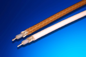 Light-weight RG coaxial cable