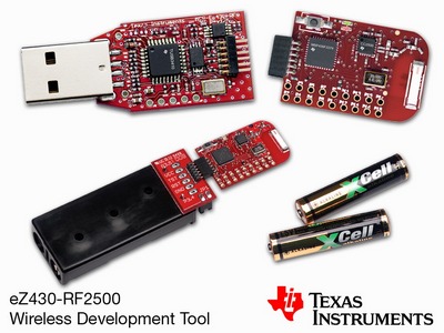 Texas Instruments: оценочный набор EZ430-RF2500