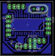 PCB: IR USB on PIC18F2550