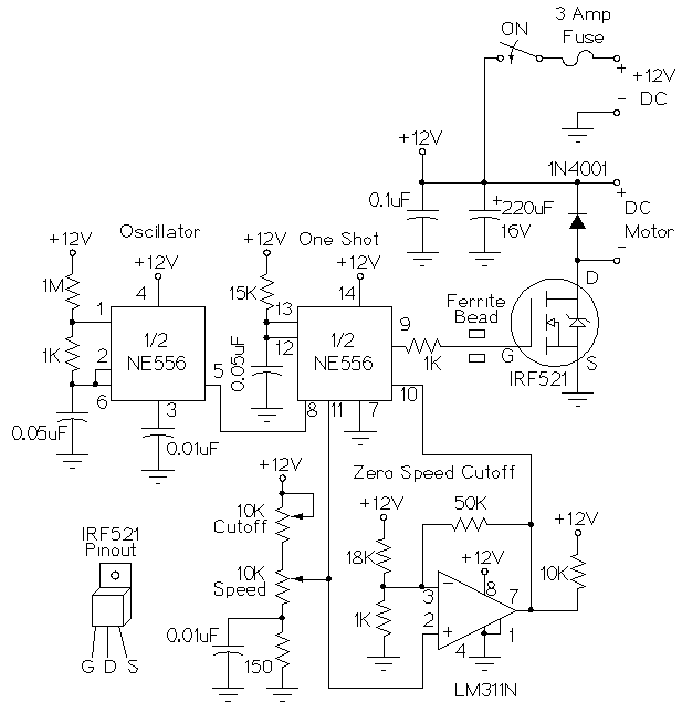 PWM DC Motor Speed Control