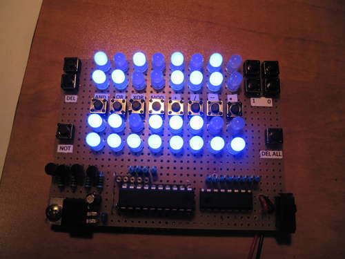 LED Binary Calculator