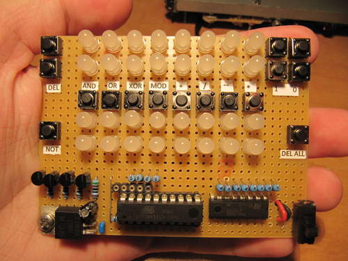 LED Binary Calculator