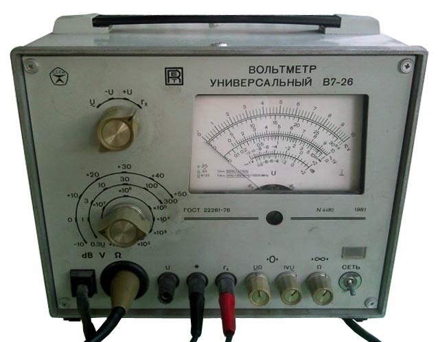Курсовая работа: Универсальный вольтметр В7-26