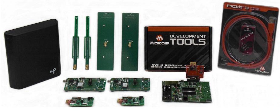 Отладочный набор Powercast и Microchip TPWR001