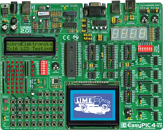 mikroelektronika EasyPIC4