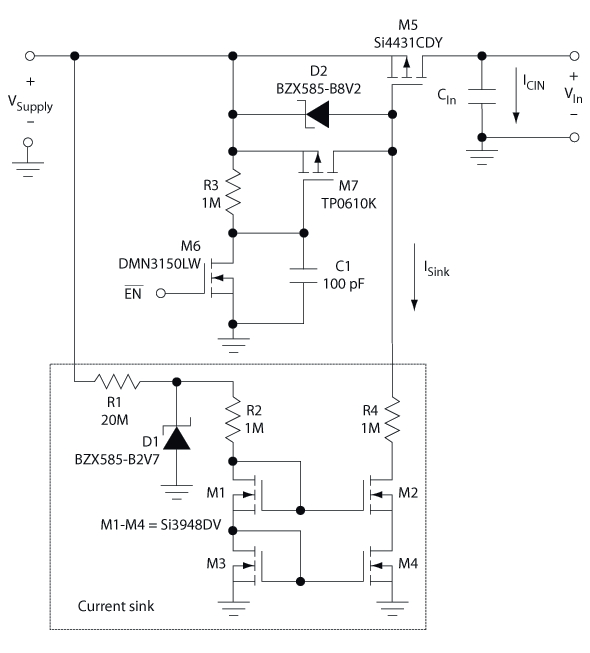 Very Low-Power Inrush-Current Limiter Protects Hot-Pluggable Apps