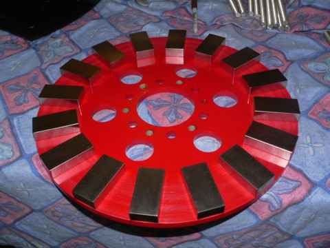 New 17 foot Wind Turbine. Part 2. Magnet rotors