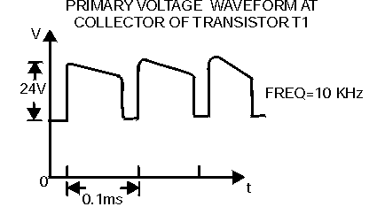 2.10 KV High Voltage Generator Circuit with 2N3700