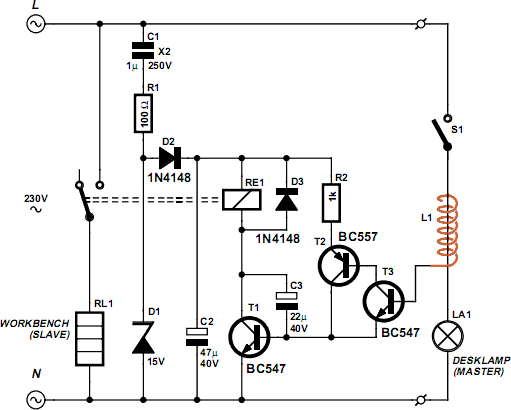 Mains Slave Switcher