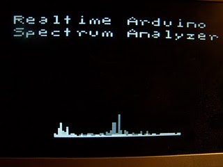 Анализатор спектра на базе Arduino