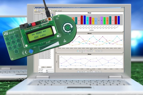 STMicroelectronics: STMTouch и оценочный набор STMT/8L-EV1