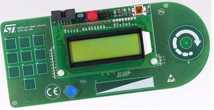 STMicroelectronics: оценочная плата STMT/8L-EV1