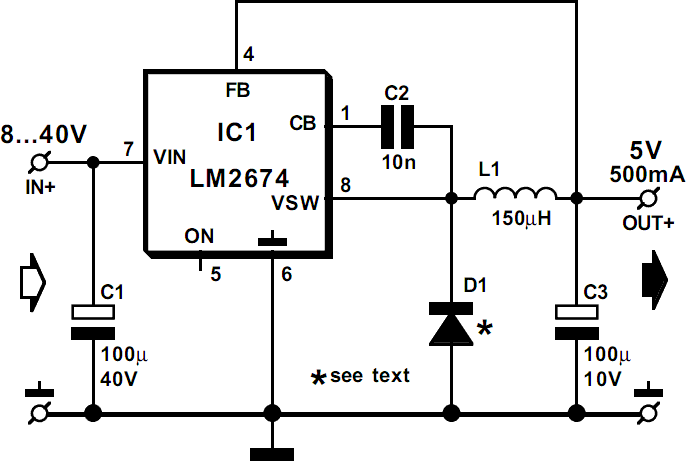 Switch Mode Power Supply +5V