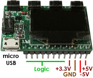 Миниатюрный осциллограф на микроконтроллере AVR XMEGA с OLED дисплеем