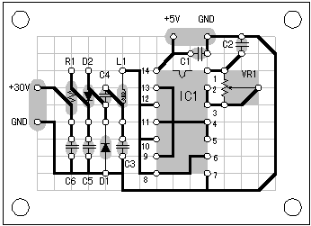 30V power supply with +5V