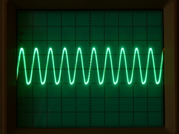 full-volume 5000Hz sine wave