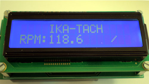 contactless Tachometer on AVR